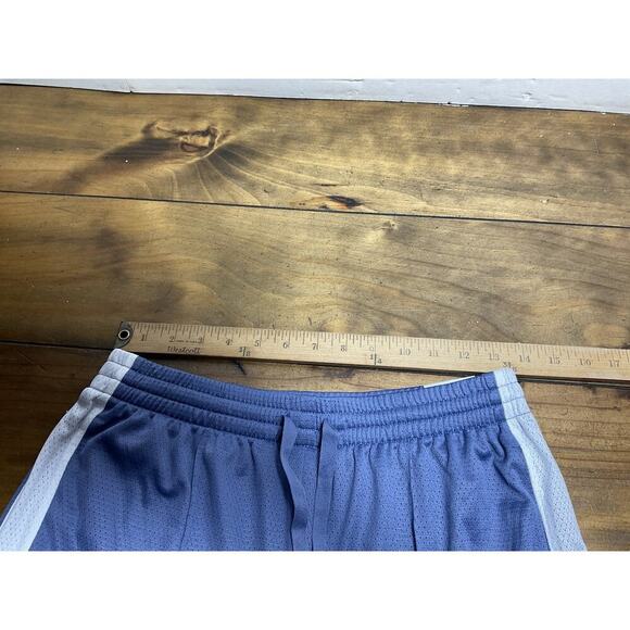 Victoria's Secret Pink Mesh Tech Wide Leg Pants Relaxed Fit Blue Womens Size Med - Picture 8 of 10